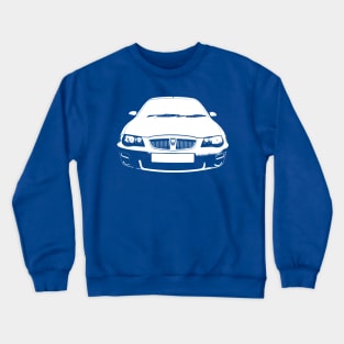 Rover 25 classic car monoblock white Crewneck Sweatshirt